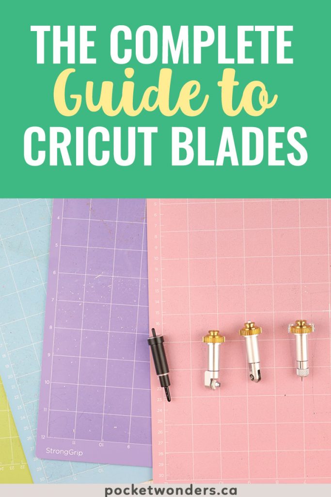 What are all the Cricut Blades for? Using them all in one Project